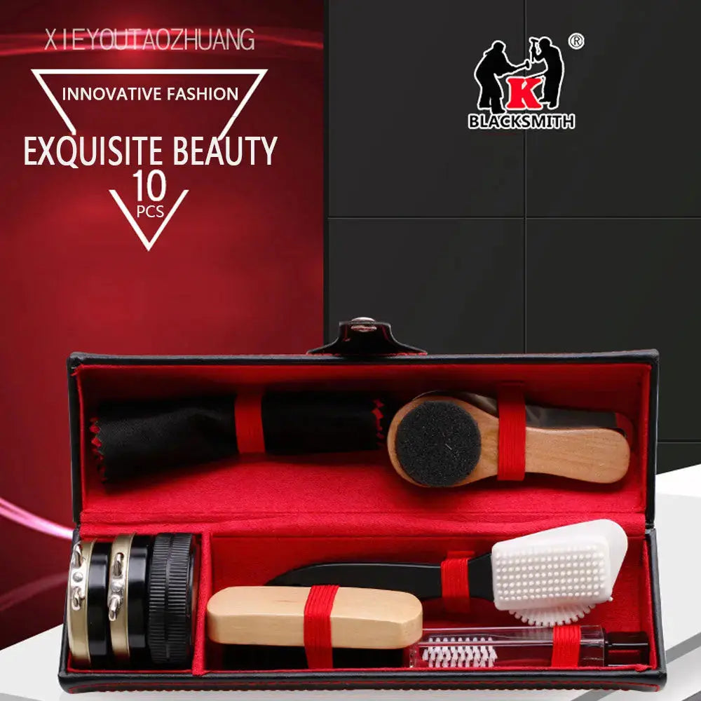 Leather shoe care kit - VanPasch