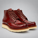VanPasch 267129C Brown horsebutt leather footwear, pair view