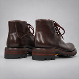 VanPasch 262320A Coffee horsebutt leather boots, 05-VanPasch-262320a-back