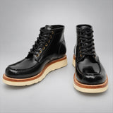VanPasch 267129B Black horsebutt leather footwear, alternate pair view