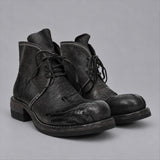 Walker Cap-Toe Service Boot — Dark Slate Shell Cordovan | VanPasch