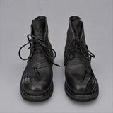 Walker Cap-Toe Service Boot — Dark Slate Shell Cordovan | VanPasch