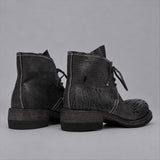Walker Cap-Toe Service Boot — Dark Slate Shell Cordovan | VanPasch
