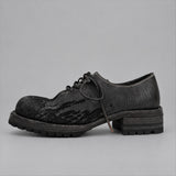 Sawyer Washed Horween Shell Cordovan Derby | VanPasch