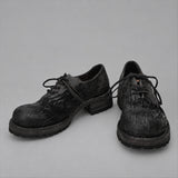 Sawyer Washed Horween Shell Cordovan Derby | VanPasch