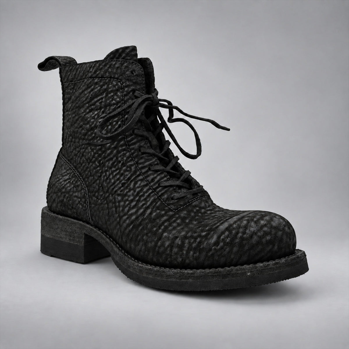 VanPasch 262323B Black horsebutt leather boots, 262323B-02-angle