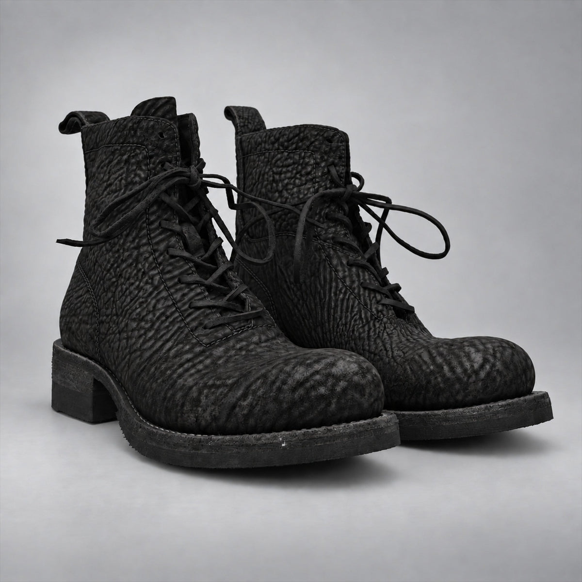 VanPasch 262323B Black horsebutt leather boots, 262323B-03-pair