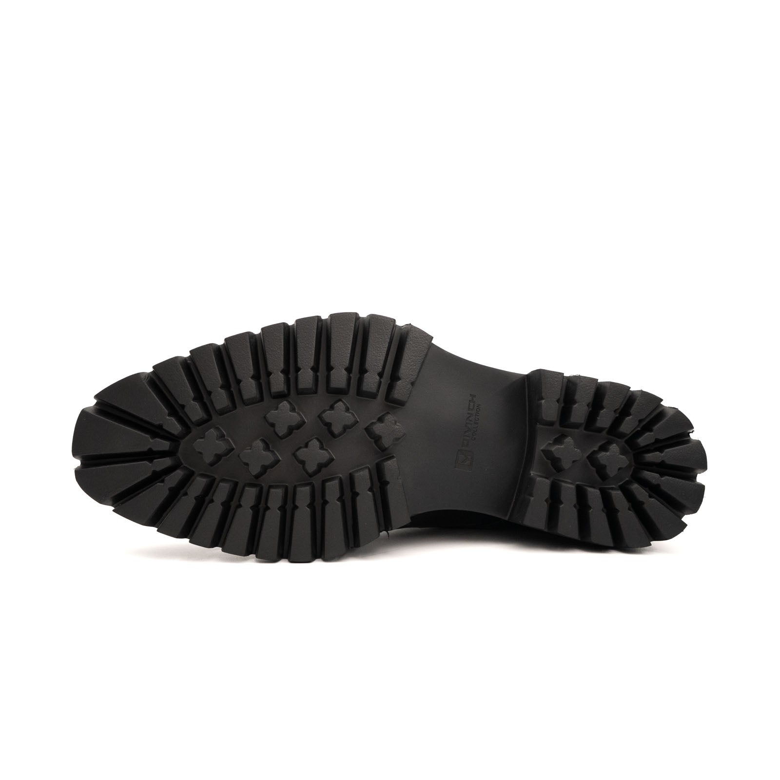 Apron-Toe Lace-Up Boots