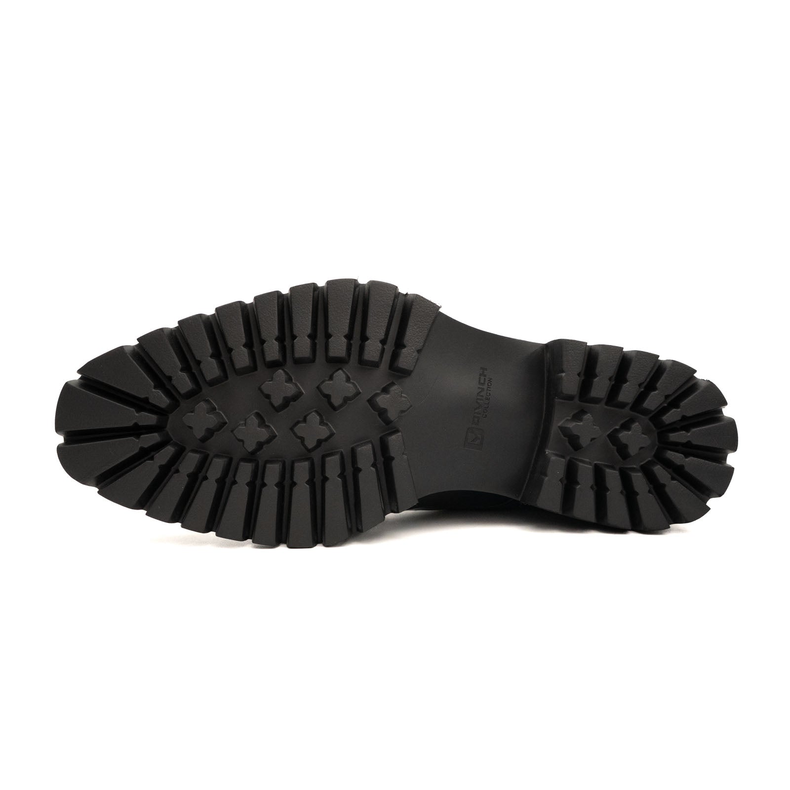 Apron-Toe Lace-Up Boots