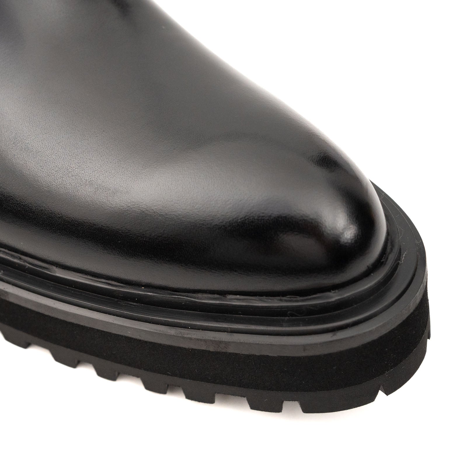 Burnished Chelsea Lug Boot