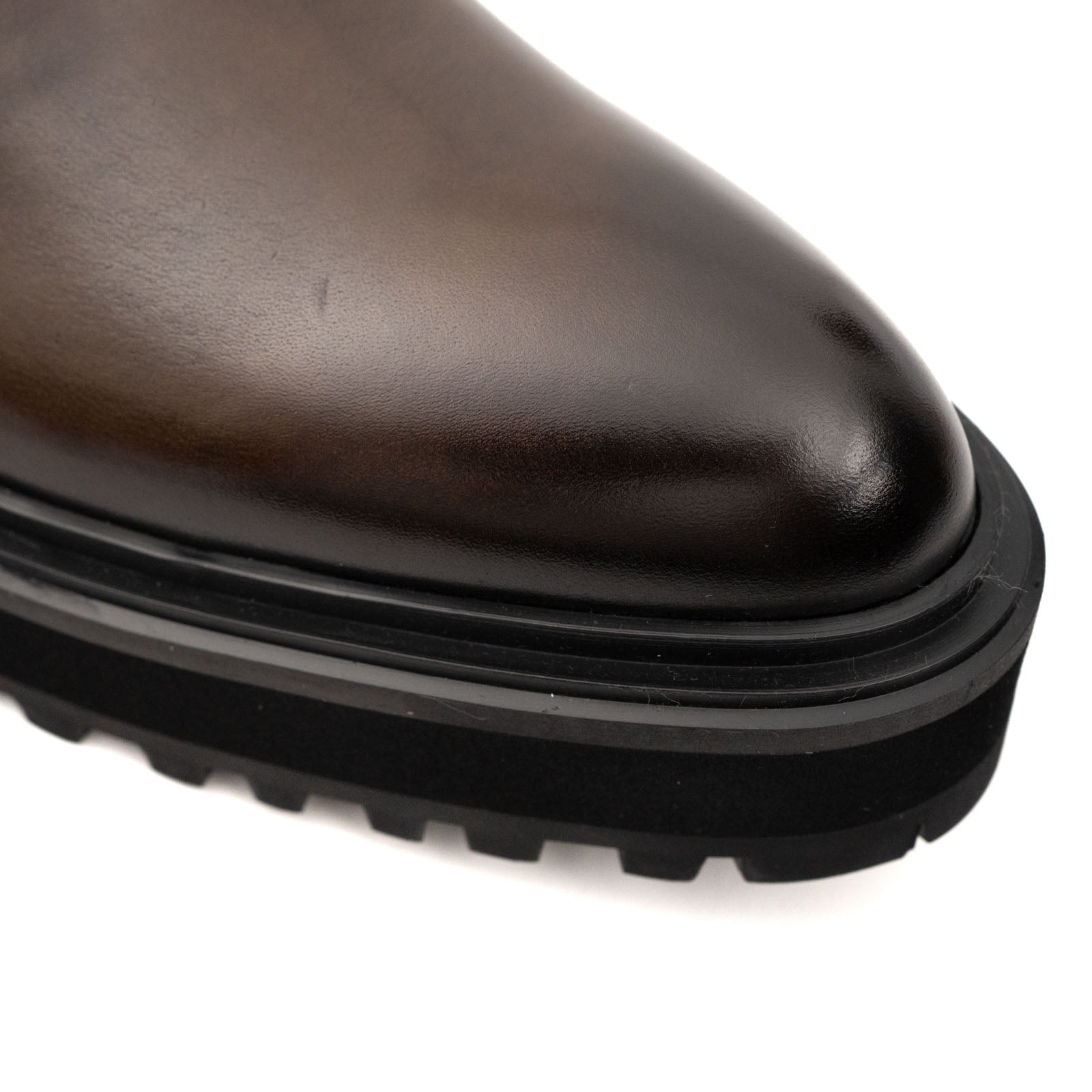 Burnished Chelsea Lug Boot