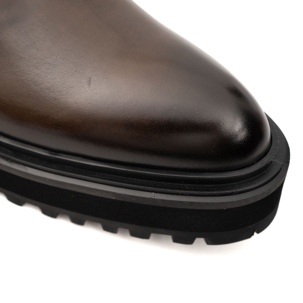 Burnished Chelsea Lug Boot