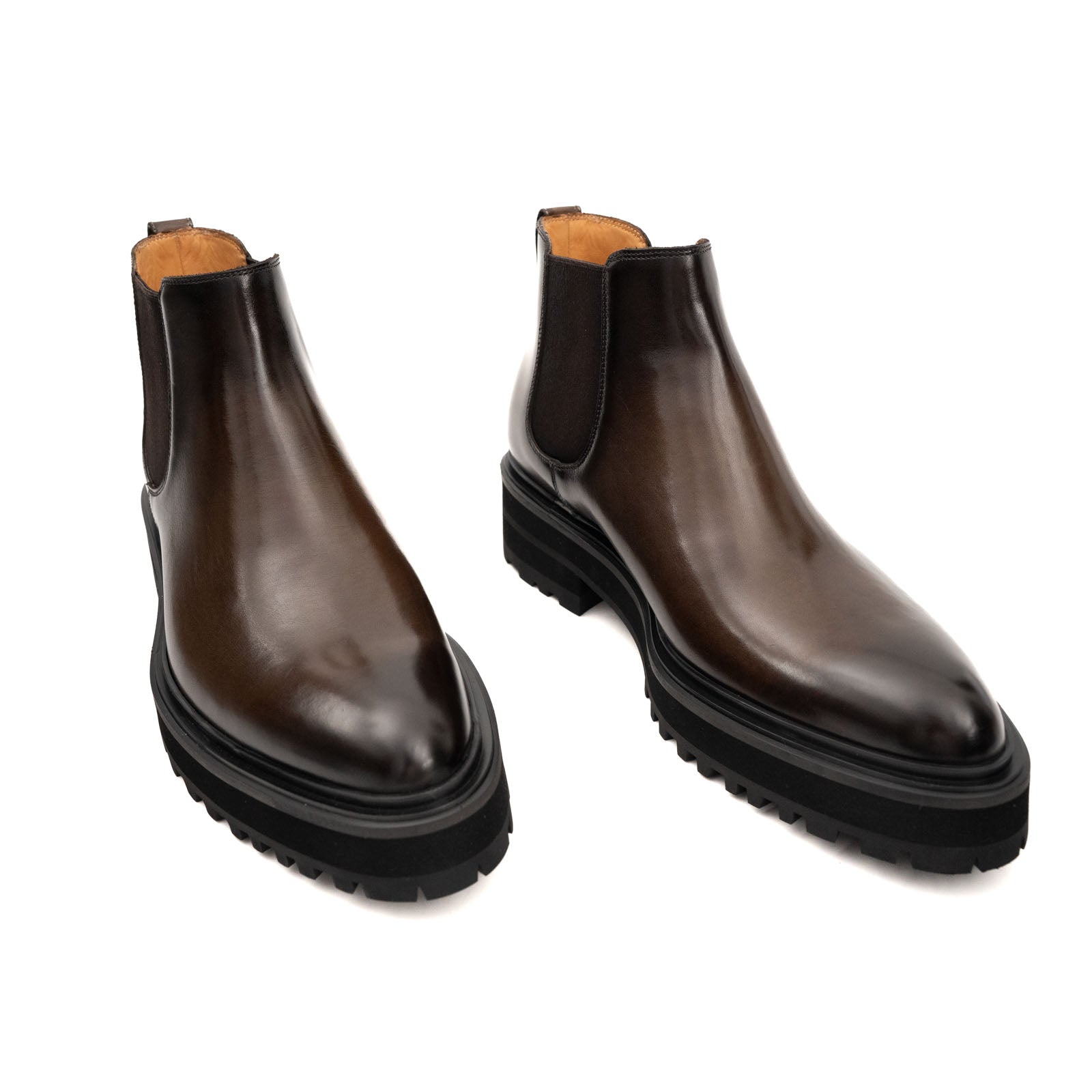 Burnished Chelsea Lug Boot