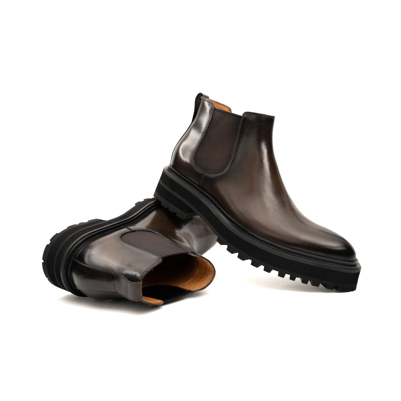 Burnished Chelsea Lug Boot