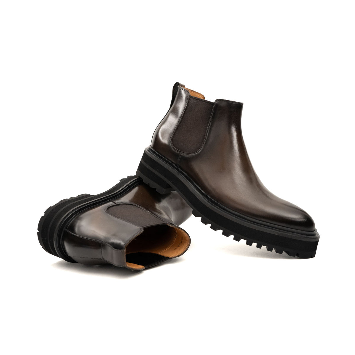 Burnished Chelsea Lug Boot