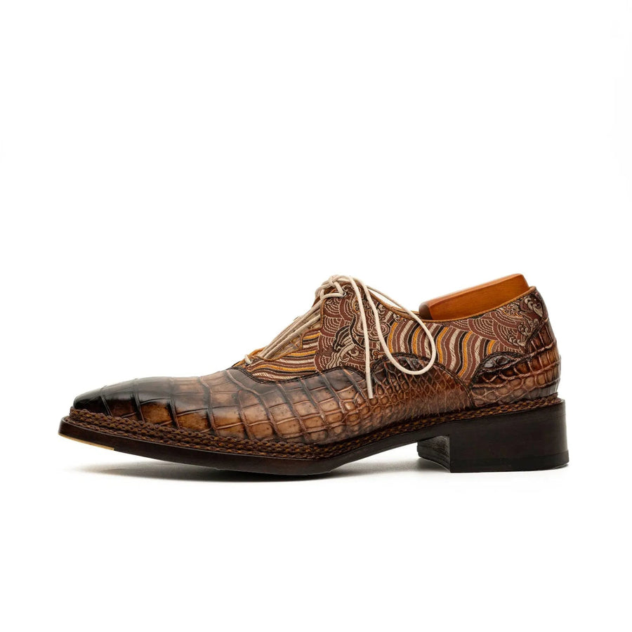 Alligator Norwegian Ghillie Oxford VanPasch