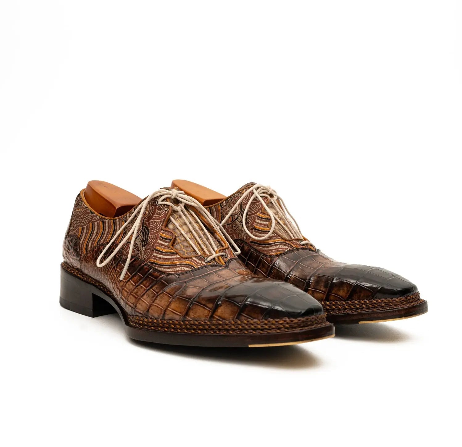 Alligator Norwegian Ghillie Oxford VanPasch