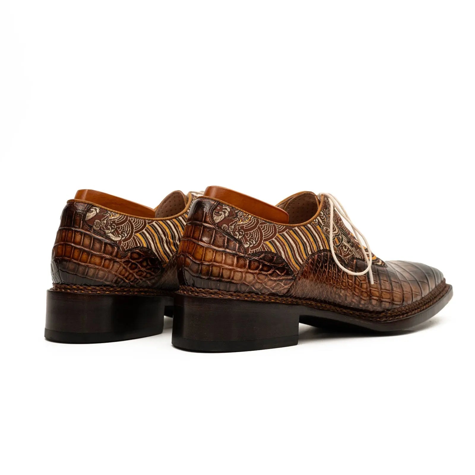 Alligator Norwegian Ghillie Oxford VanPasch
