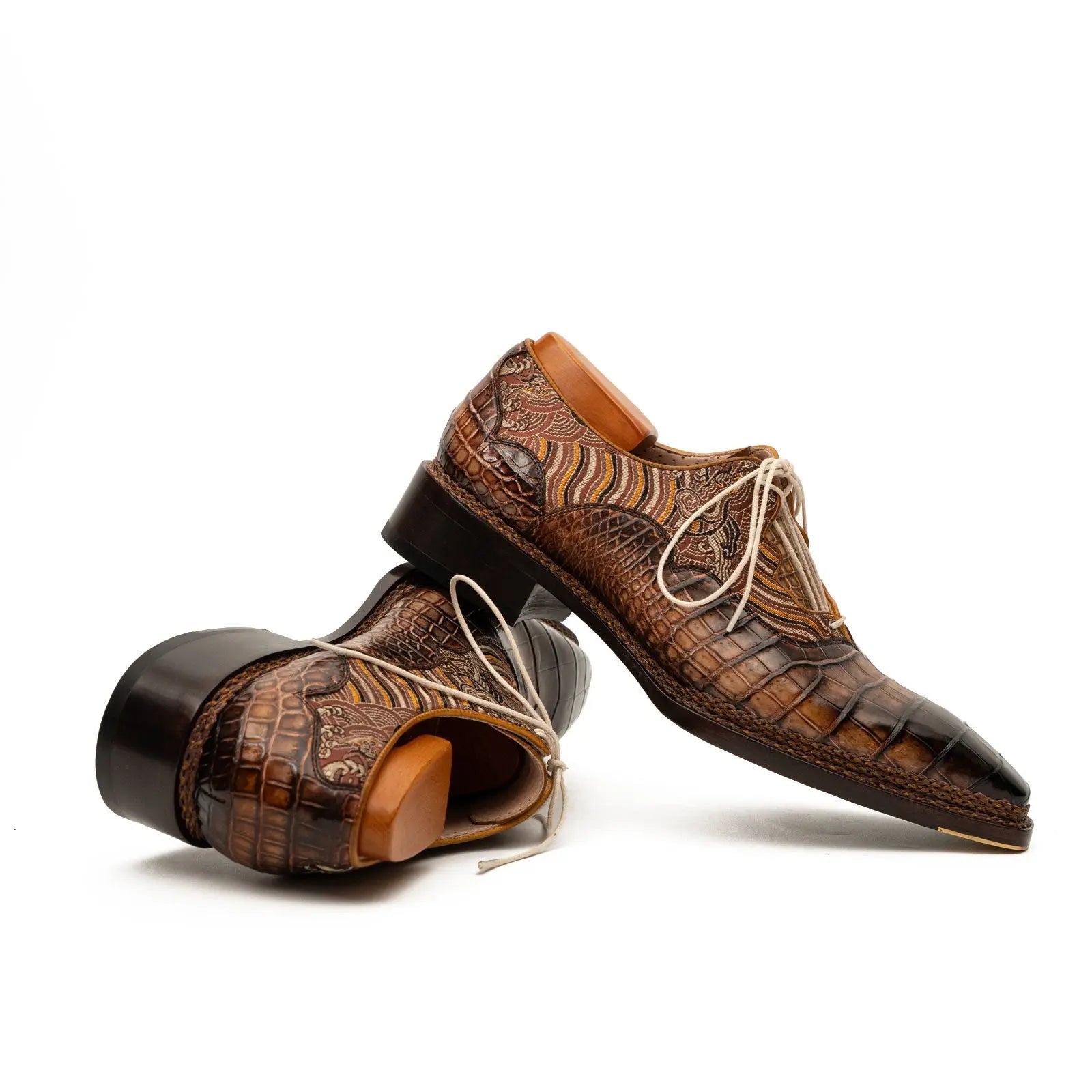 Alligator Norwegian Ghillie Oxford VanPasch