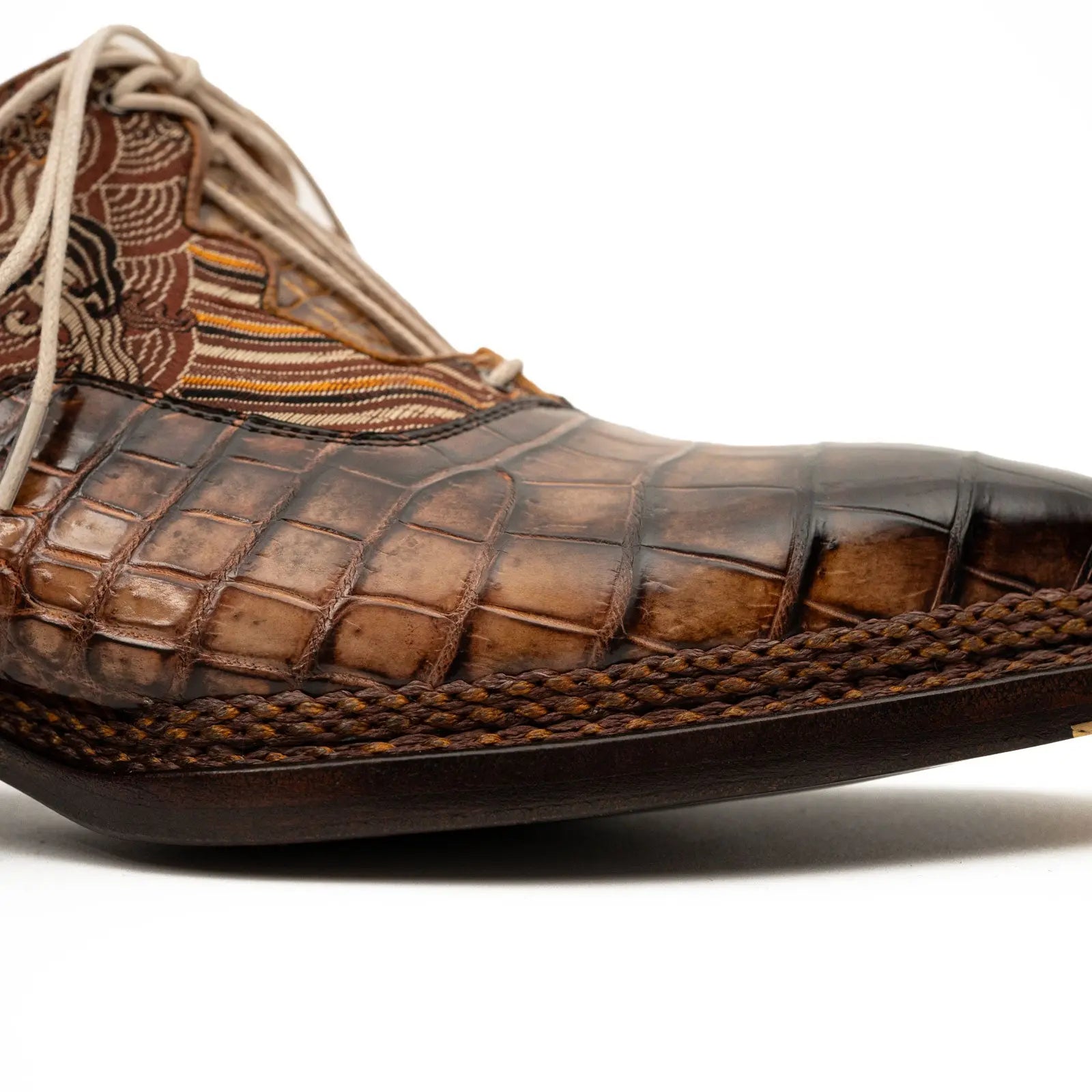 Alligator Norwegian Ghillie Oxford VanPasch