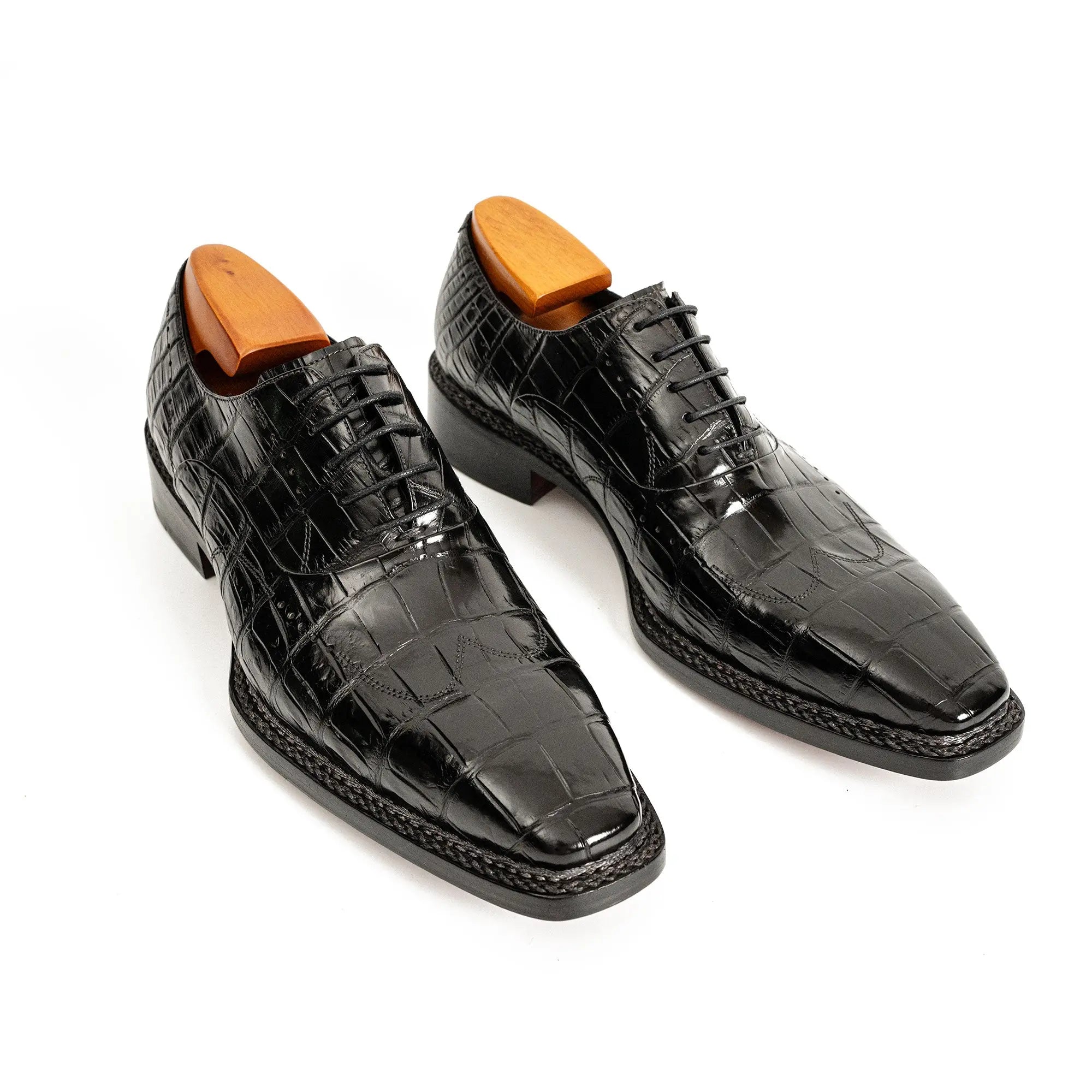 Black Alligator Norwegian Oxford VanPasch