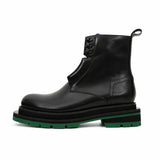 Black Blue Green Platform Boot