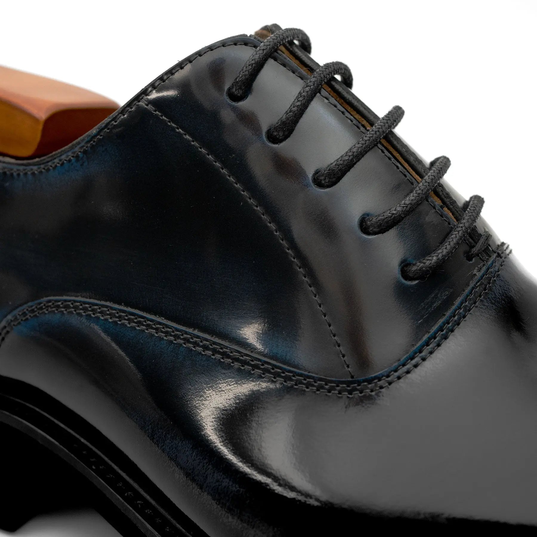 Burnished Lug-Sole Oxfords
