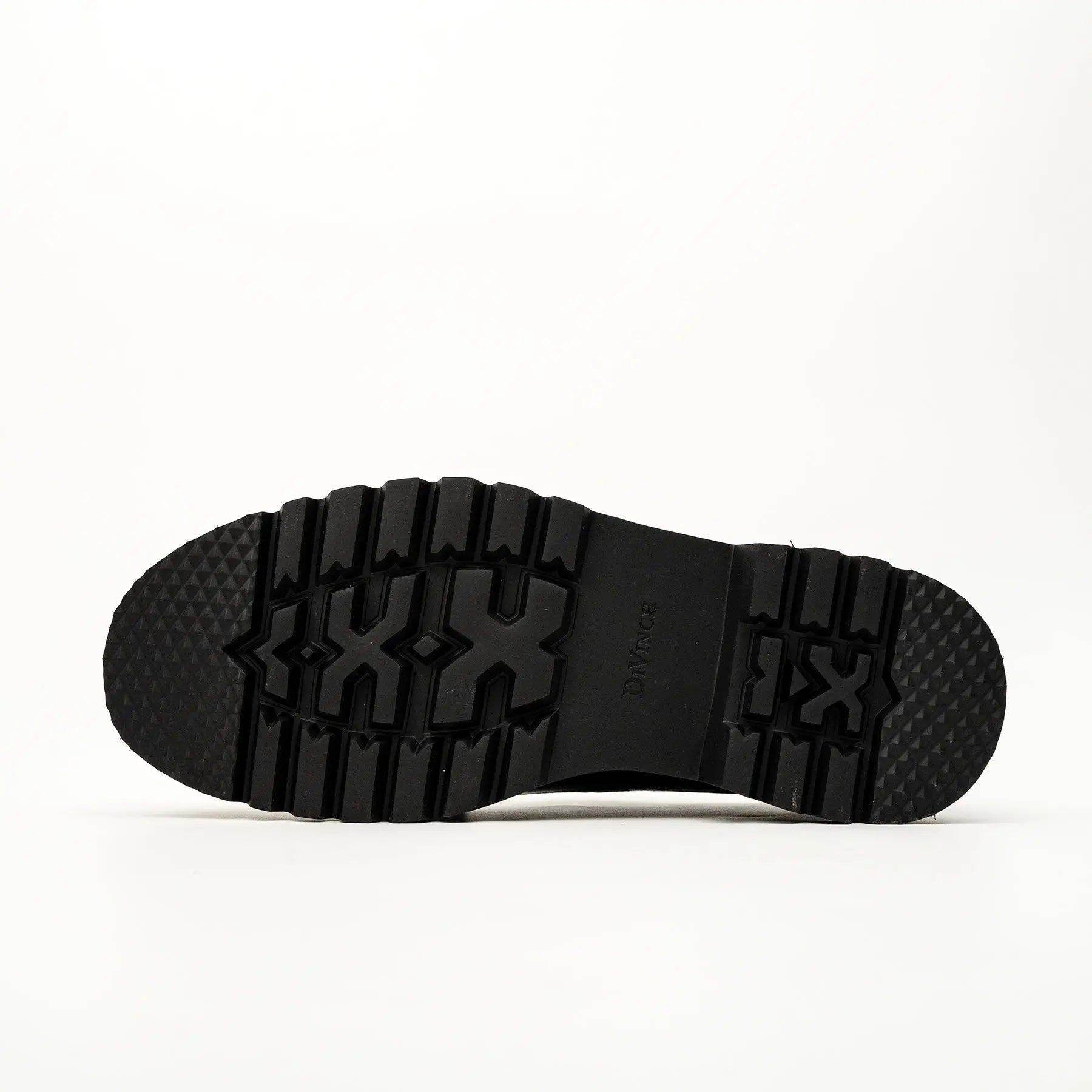 Burnished Brogue Lug-Sole Loafer