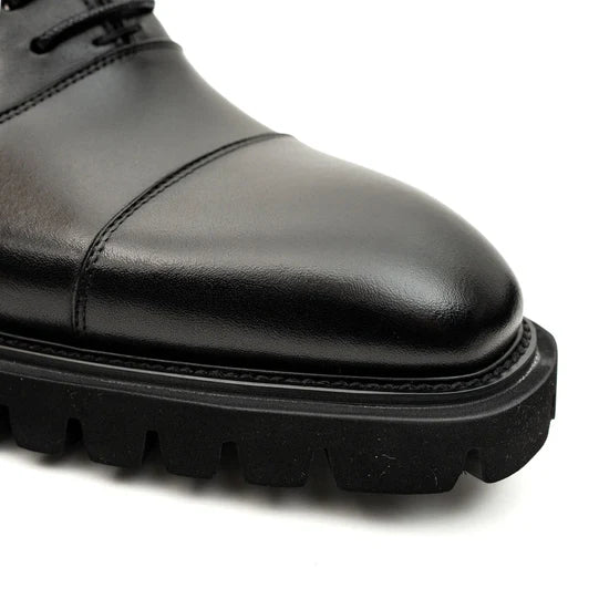 Burnished Lug-Sole Oxfords