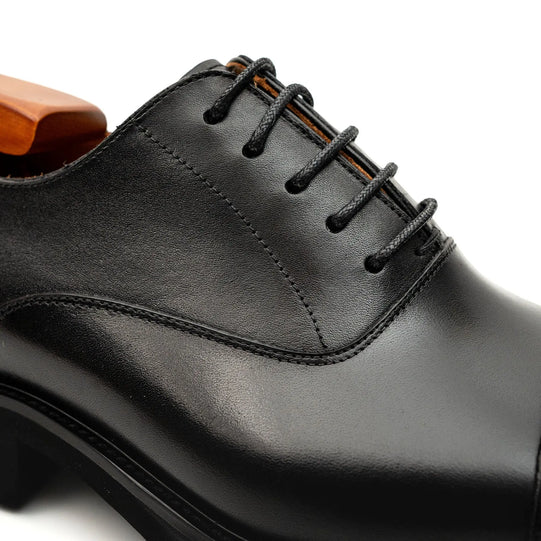 Burnished Lug-Sole Oxfords