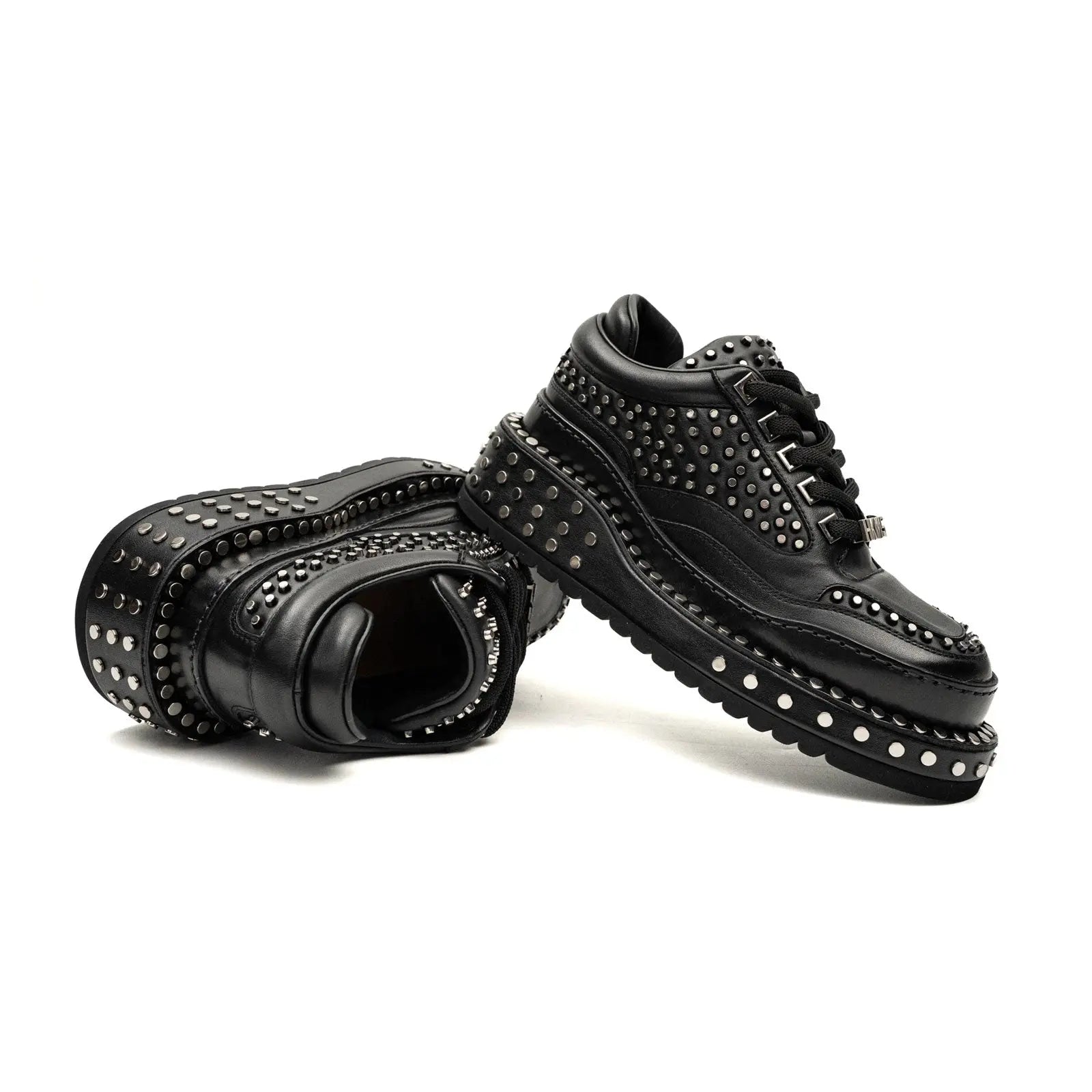Studded Platform Sneaker