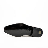 Black Calfskin Monk Strap Boot VanPasch