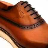 Black Crocodile-Textured Oxford VanPasch