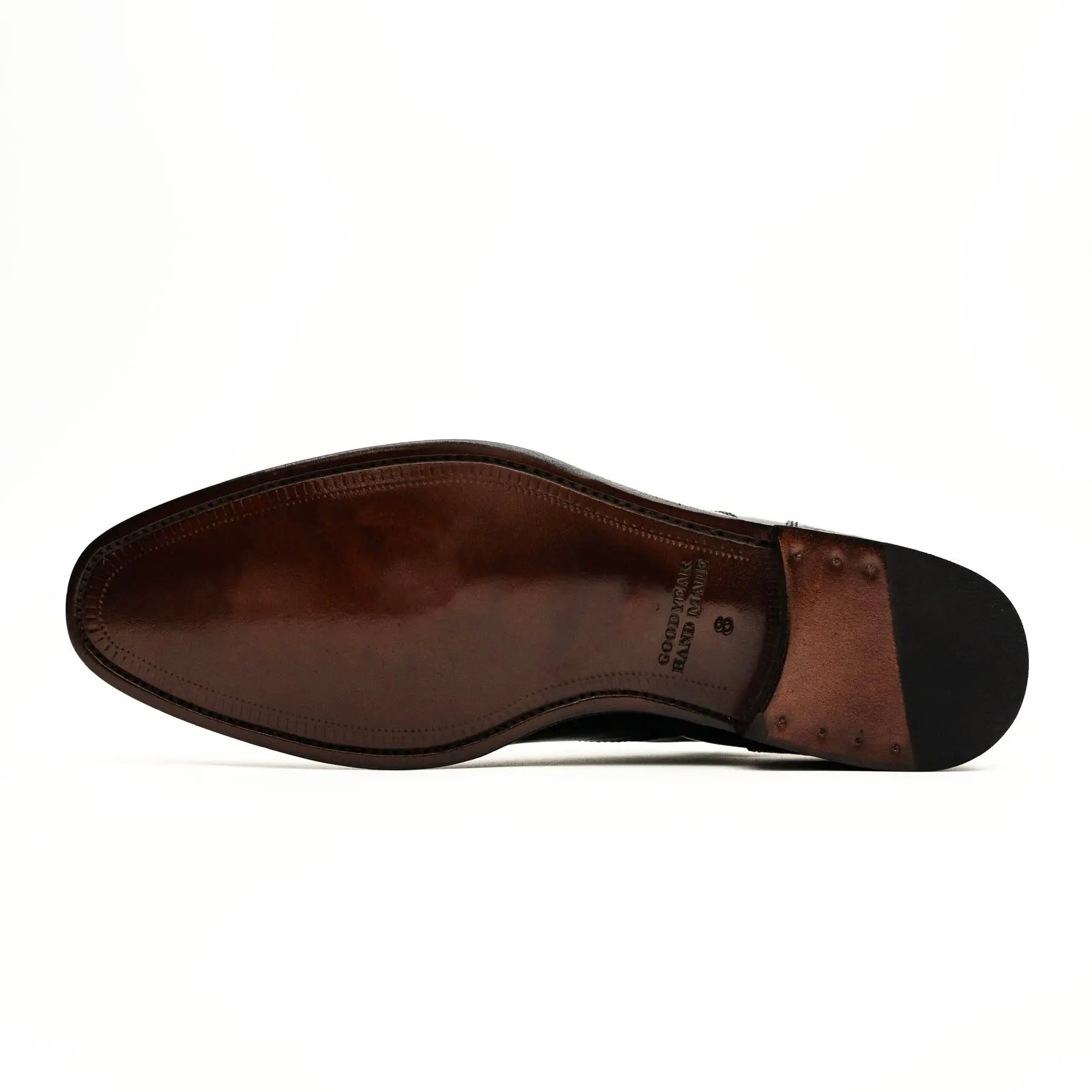 Black Crocodile-Textured Oxford VanPasch