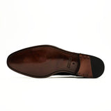 Black Crocodile-Textured Oxford VanPasch