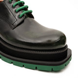 Patent Derby with Laces