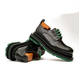 Patent Derby with Laces