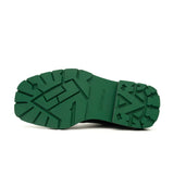 Black Green-Sole Chelsea Boots VanPasch