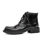 Washed Horse Leather Chukka Shoe