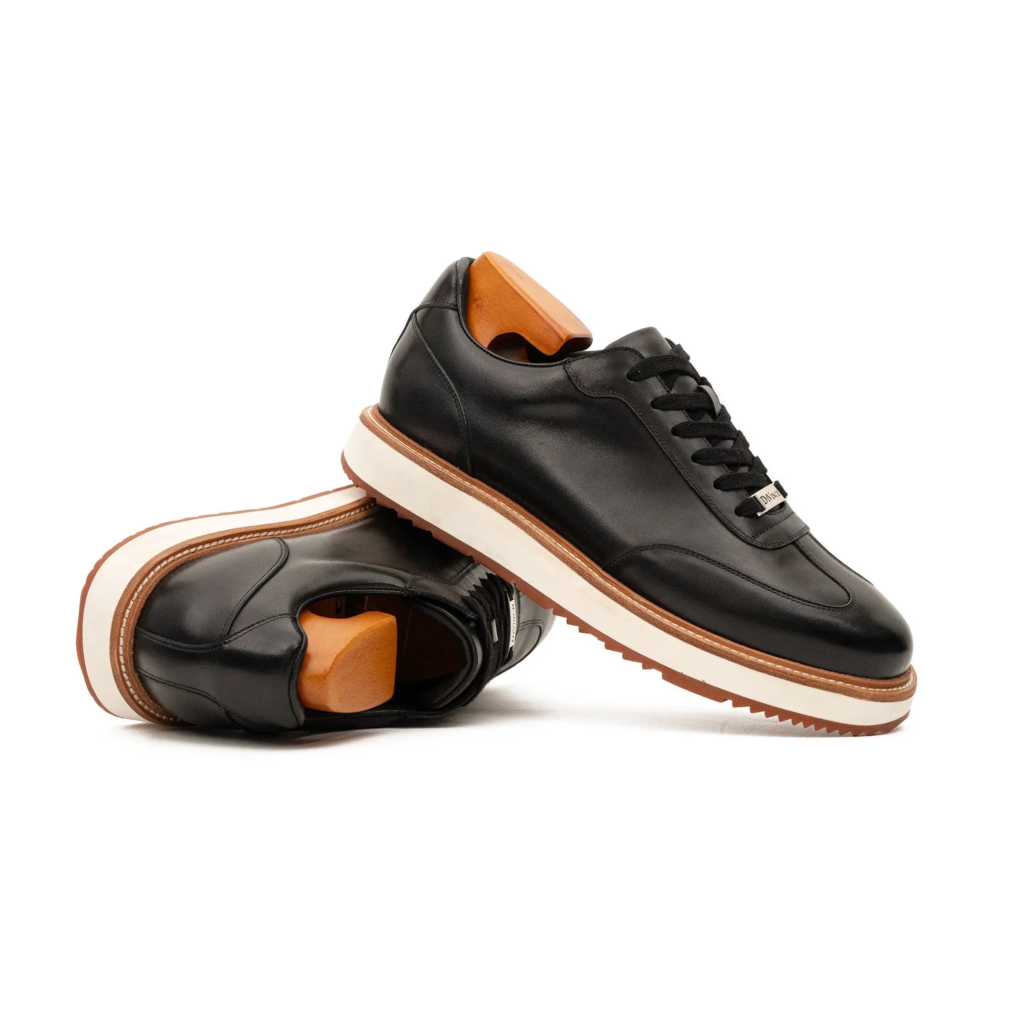 Calfskin Derby-Style Sneakers