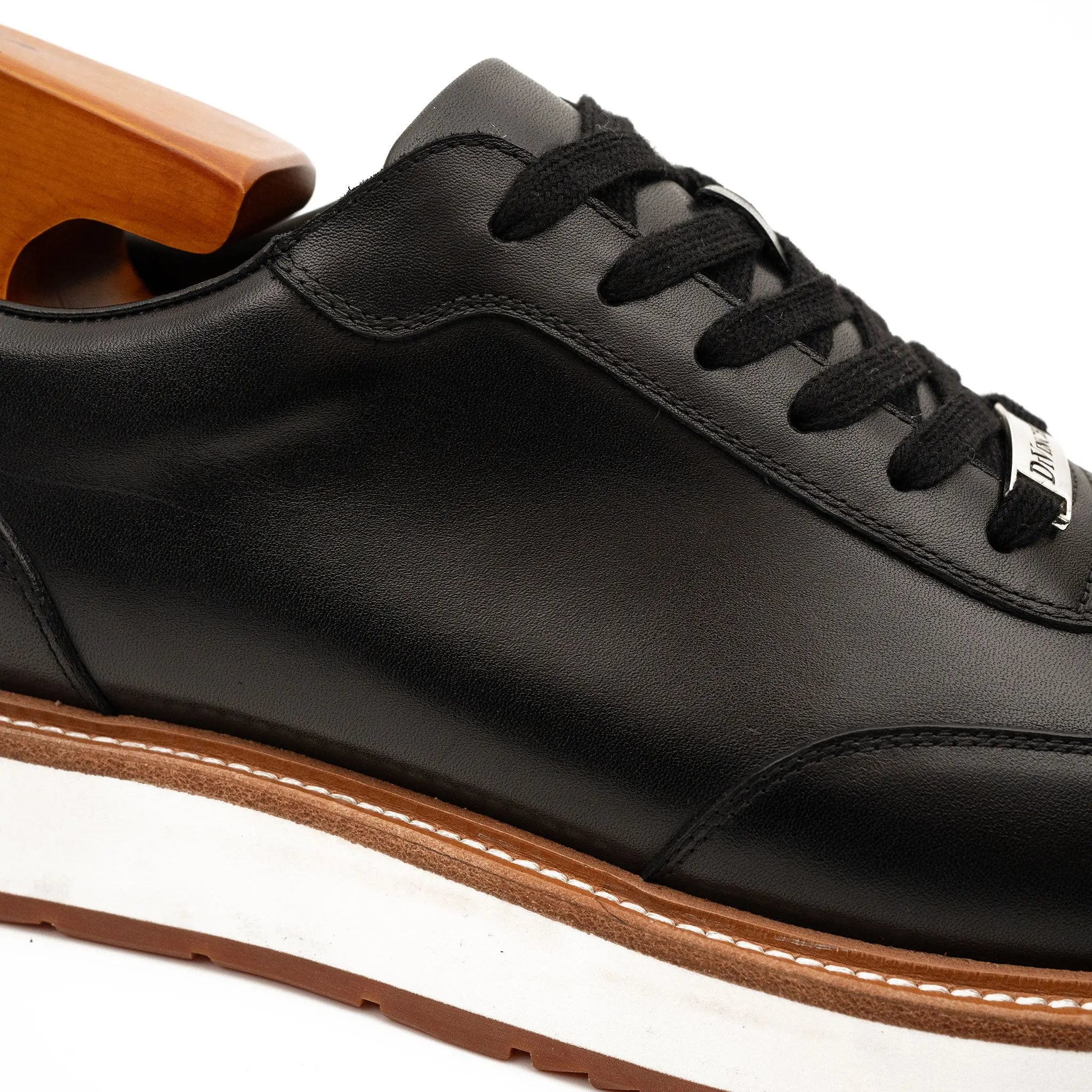 Calfskin Derby-Style Sneakers