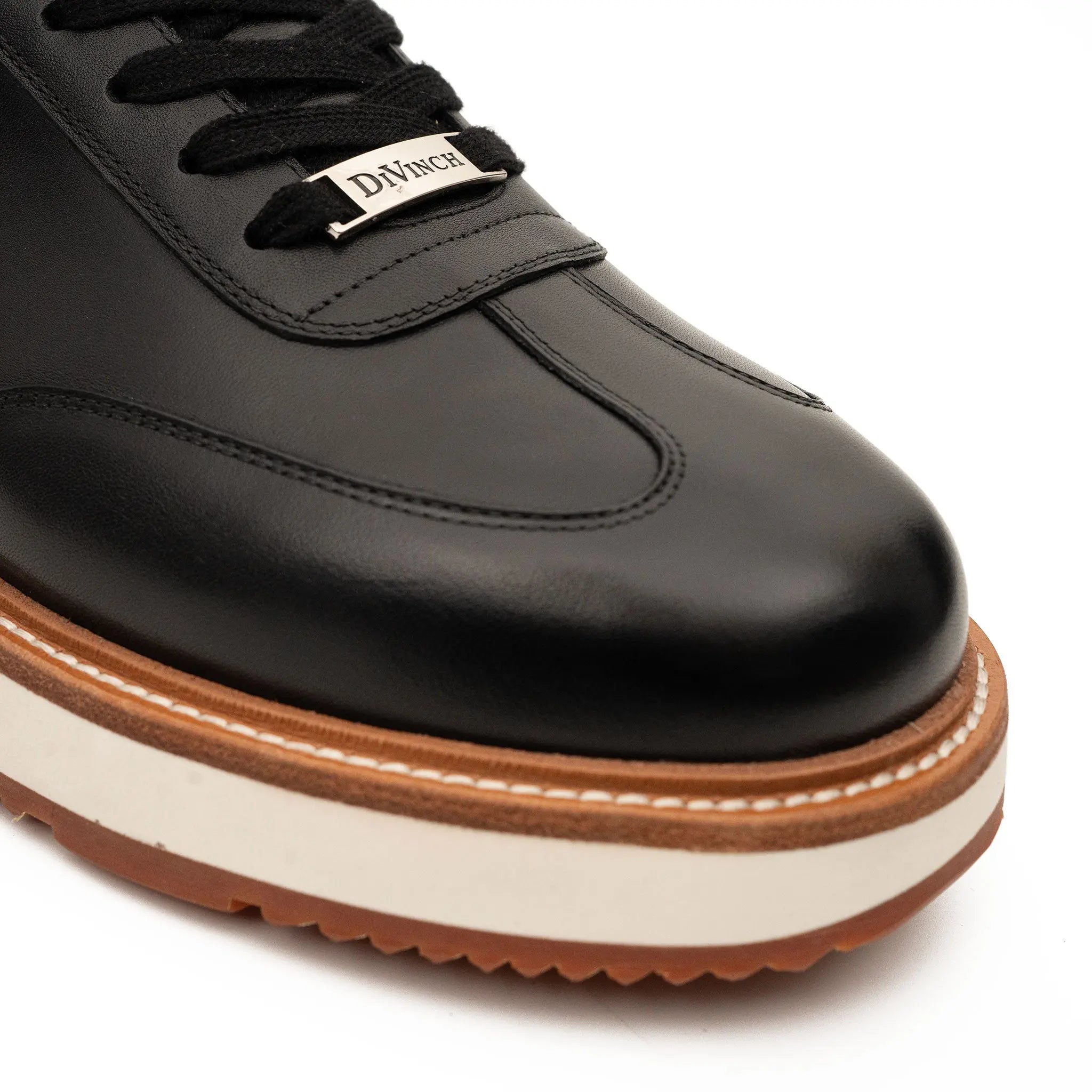 Calfskin Derby-Style Sneakers