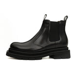 Black Lug-Sole Chelsea Boots VanPasch