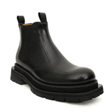Black Lug-Sole Chelsea Boots VanPasch