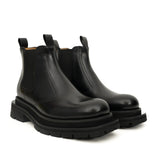Black Lug-Sole Chelsea Boots VanPasch