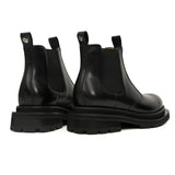 Black Lug-Sole Chelsea Boots VanPasch