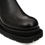 Black Lug-Sole Chelsea Boots VanPasch