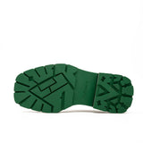 VanPasch 8222KB-L green lug outsole tread detail