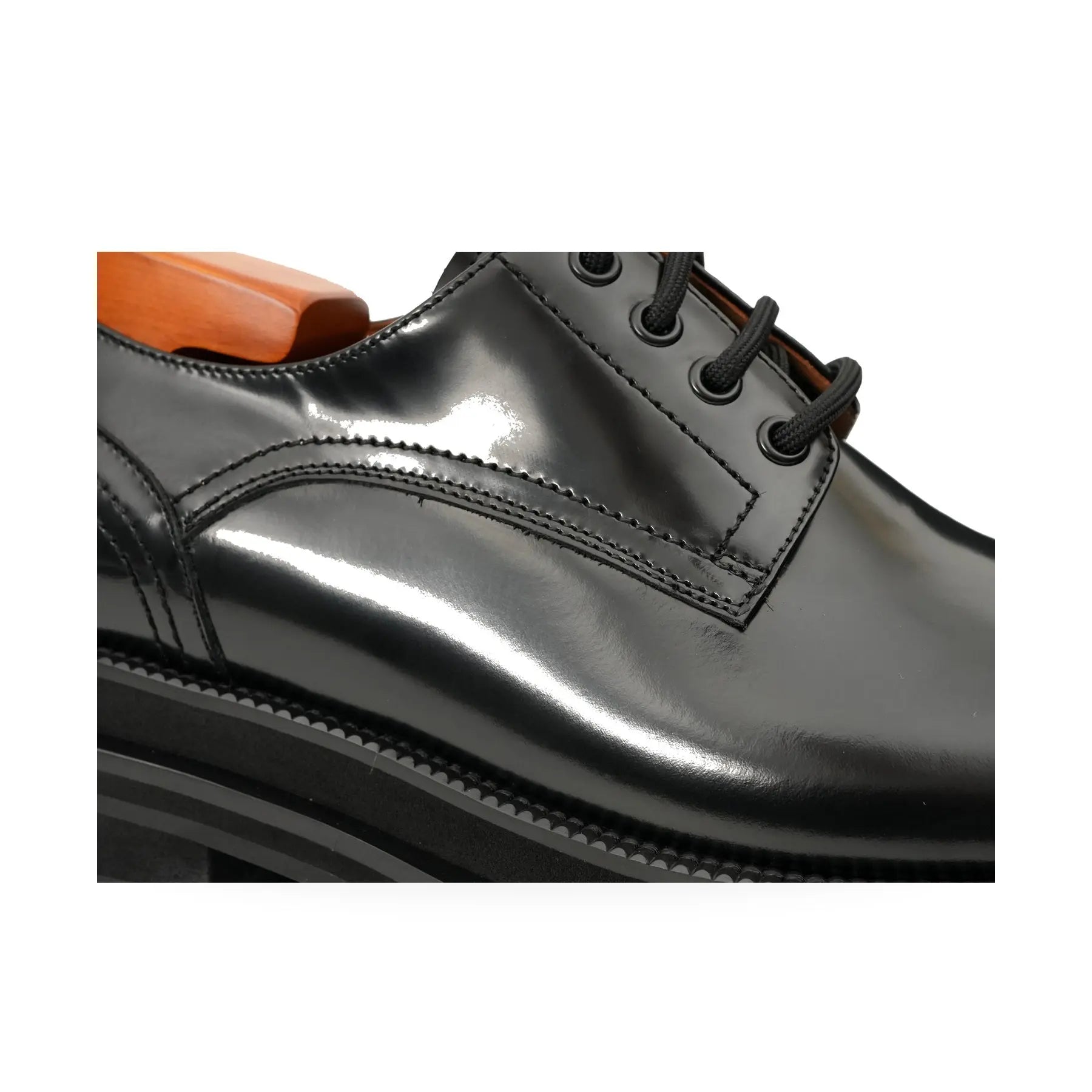 Lug-Sole Derby Shoes for Men