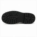Lug-Sole Derby Shoes for Men